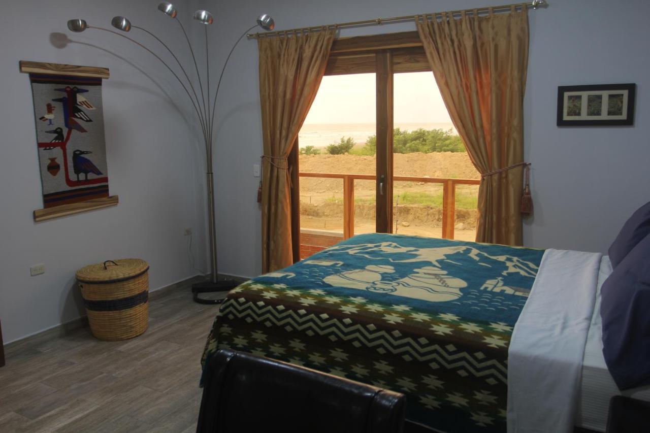 El Ocaso Oceanfront Apartment Canoa Eksteriør billede