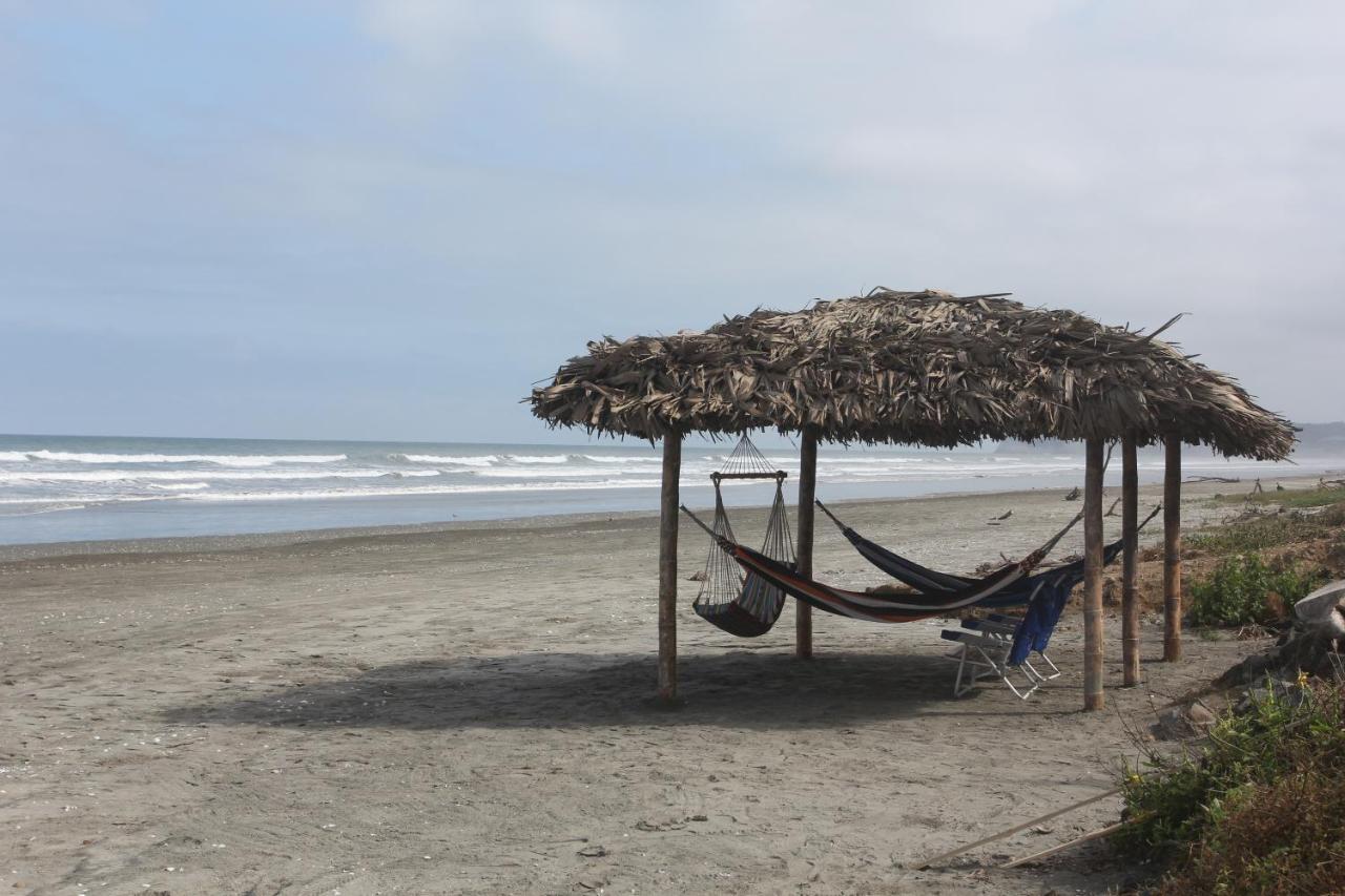 El Ocaso Oceanfront Apartment Canoa Eksteriør billede
